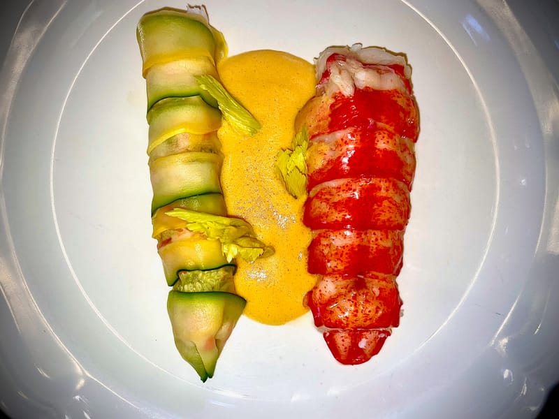 Plated dish by Chef Alex Cirino, photo 7 of 7
